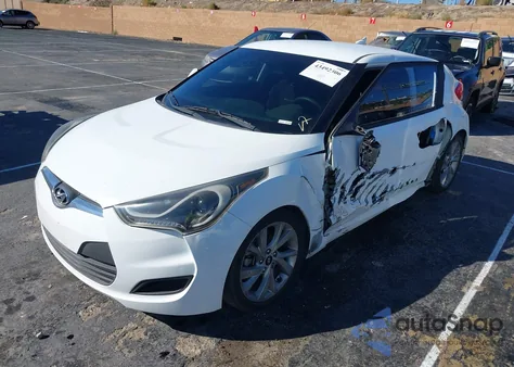 2016 Hyundai Veloster from USA, damaged, VIN KMHTC6AD1GU289607